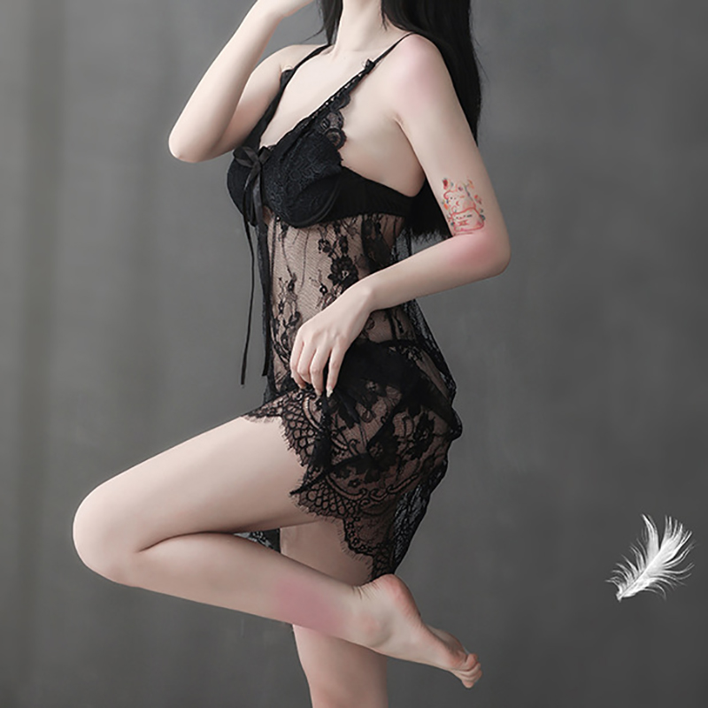 V Neck Nightgown Sexy Sleepwear Nightdress 5179 V Neck Nightgown Sexy Sleepwear Nightdress 5179