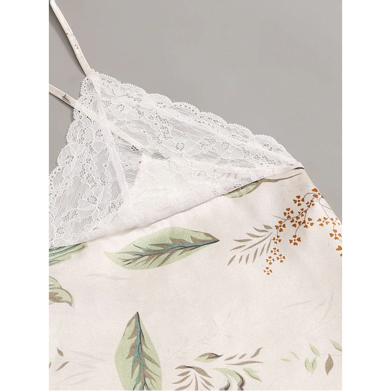 Crop Top Camisole Shorts Lingerie Set Sexy 2 Pieces