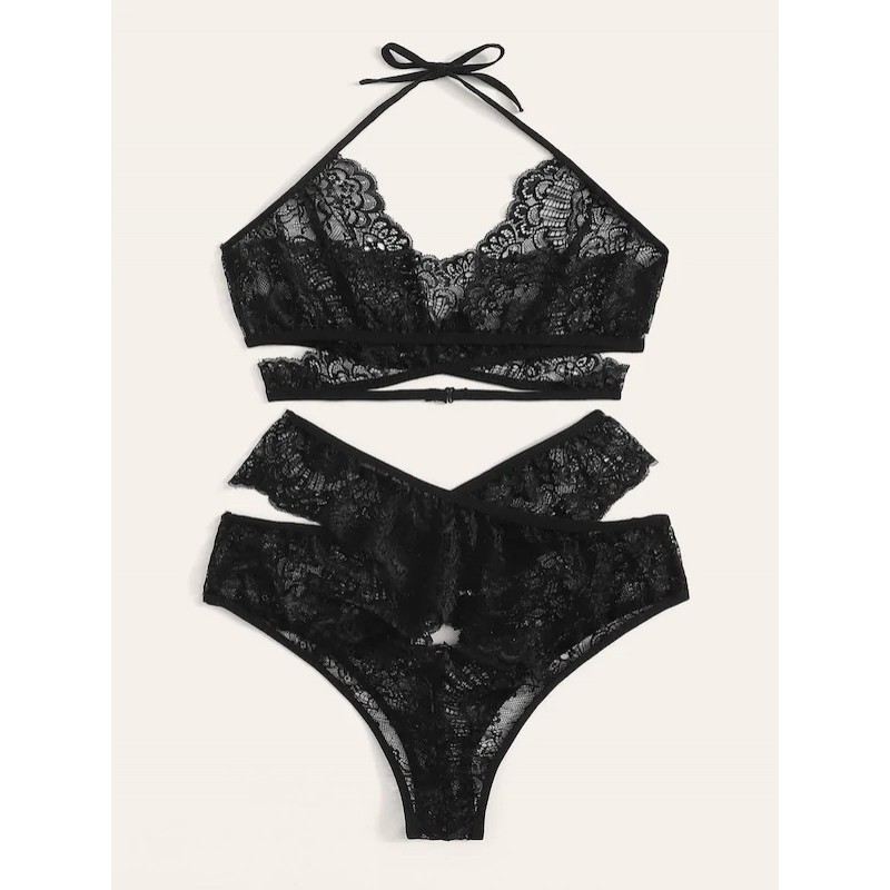 Sexy Lingerie Set Two Piece Lace Bra and Panty Set 5005