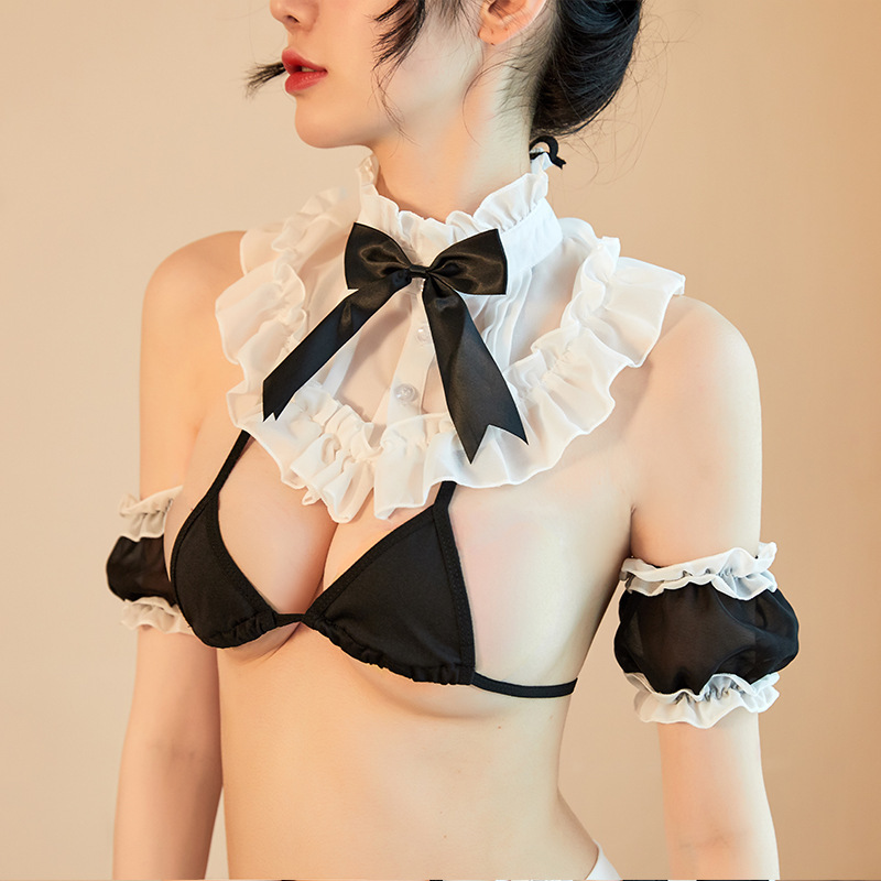 Sexy Women V-neck Maid Cosplay Lingerie Suit Sexy Women V-neck Maid Cosplay Lingerie Suit