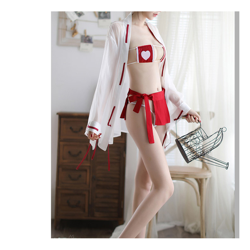 Women Sexy Nurse Lingerie Set Naughty Cosplay Costume Women Sexy Nurse Lingerie Set Naughty Cosplay Costume